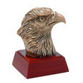 Eagle, Antique Gold, Resin Sculpture - 4"
